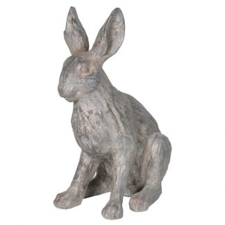 Grey Resin Rabbit