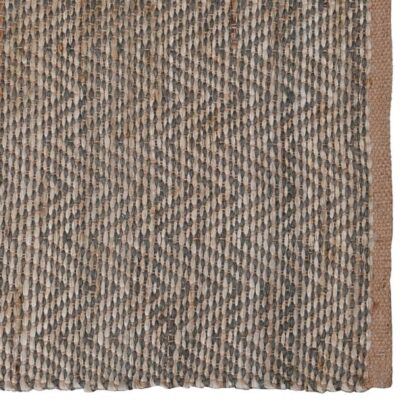 brown jute rug