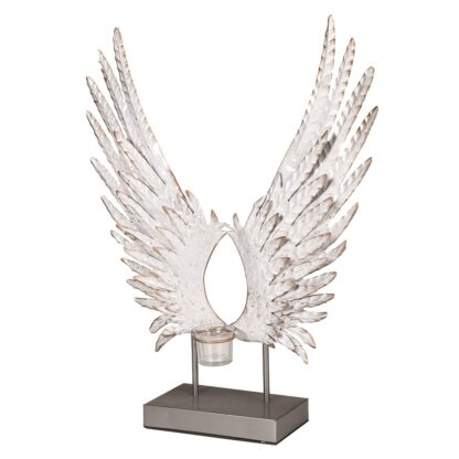 White Wings On Stand