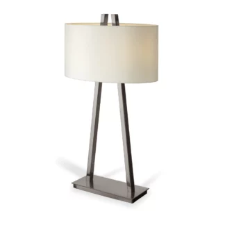luxury table lamp with ivory shade