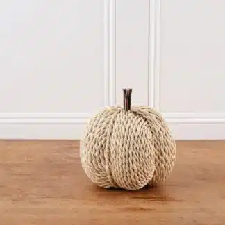 Natural Cream Paper Pumpkin decoration