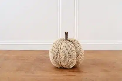 Natural Cream Paper Pumpkin decoration