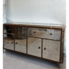 antique mirrored sideboard