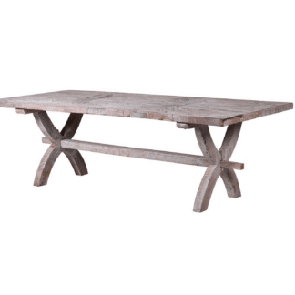 LARGE RUSTIC RECTANGULAR DINING TABLE