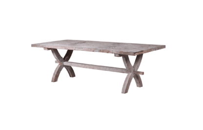 LARGE RUSTIC RECTANGULAR DINING TABLE