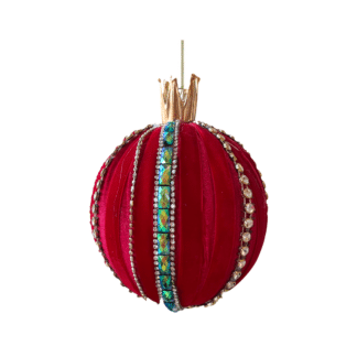 red crown bauble