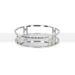 Stunning Round Mirror Tray