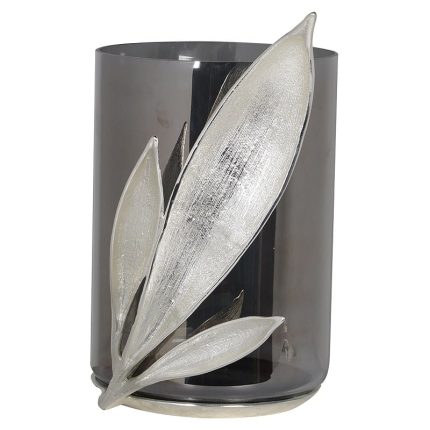 Grey Glass Leaf Hurricane