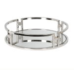 Stunning Round Mirror Tray - Image 2