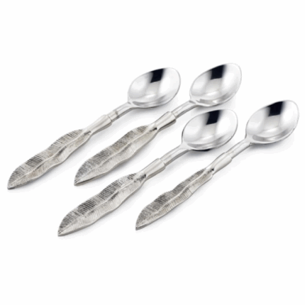 Feather Tea Spoons – Set of 4