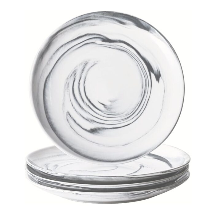 Swirl Plates – Set of 4