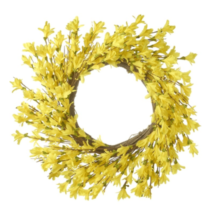 Forsythia Wreath