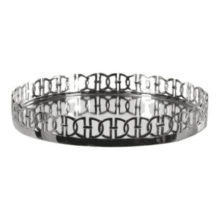 chain mirror tray