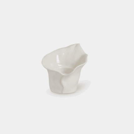 white Lily Tea-light Holder