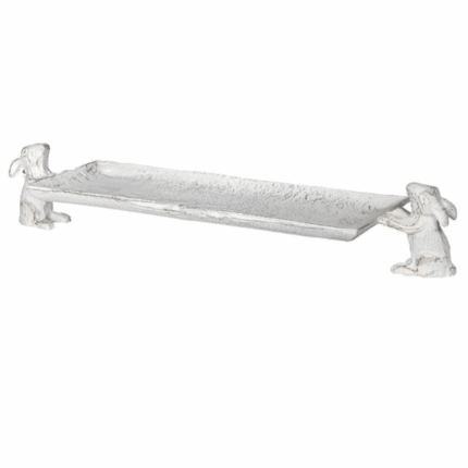 white Rabbit Tray